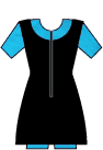 Click here for Black/Turquoise fabric sample